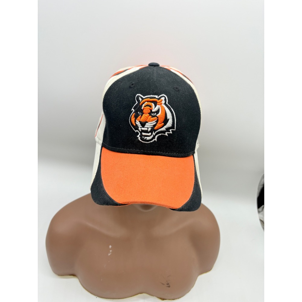 Reebok NFL Cincinnati Bengals Tiger Head Embroidered Baseball Cap OSFA